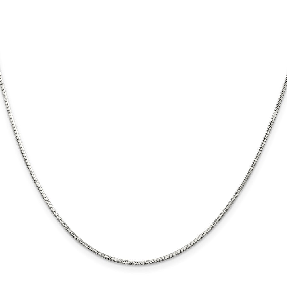 Buy Stylish 1.25mm Sterling Silver Octagonal Snake Chain - Luxury Value!