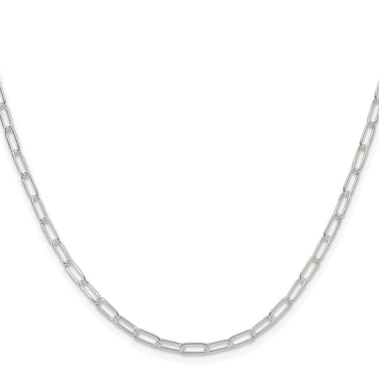 High-Quality 2.9mm Sterling Silver Paperclip Chain - Stylish & Affordable Jewelry