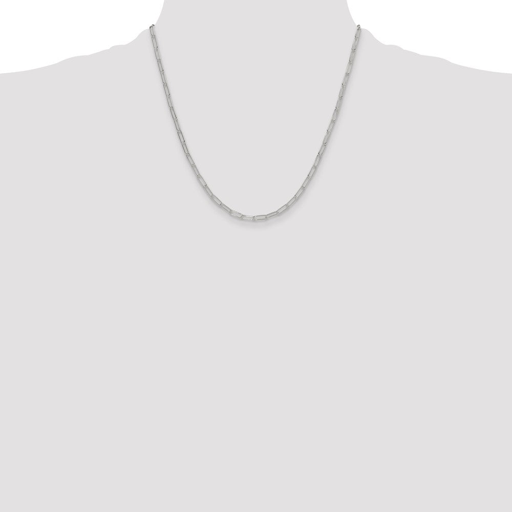 Buy Stylish 3.15mm Sterling Silver Paperclip Chain - Affordable Luxury Jewelry