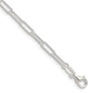 Buy Stylish 3.15mm Polished Sterling Silver Paperclip Chain - Luxury Value!-4