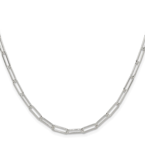 3.5mm Sterling Silver Paperclip Chain