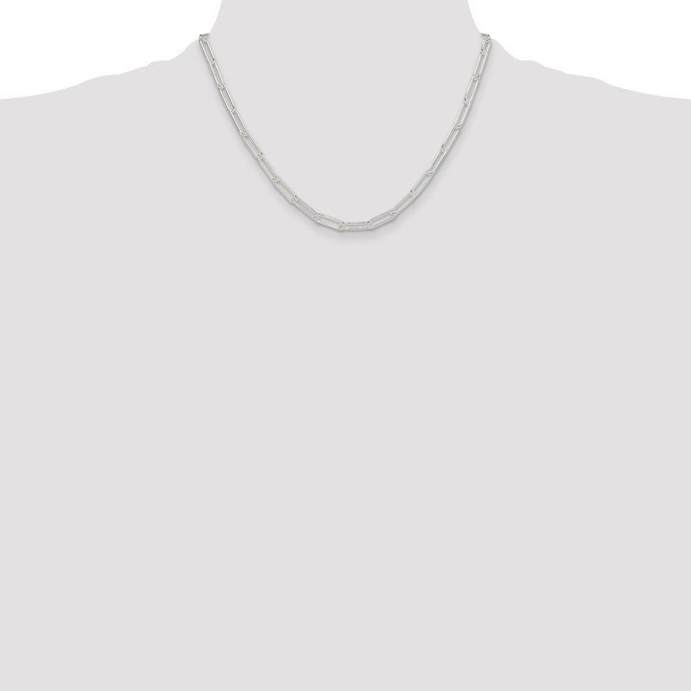 Buy Stylish 4.5mm Sterling Silver Paperclip Chain - High-Quality Value Jewelry