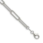 Buy Stylish 5.5mm Polished Sterling Silver Paperclip Chain - Affordable Luxury!-6