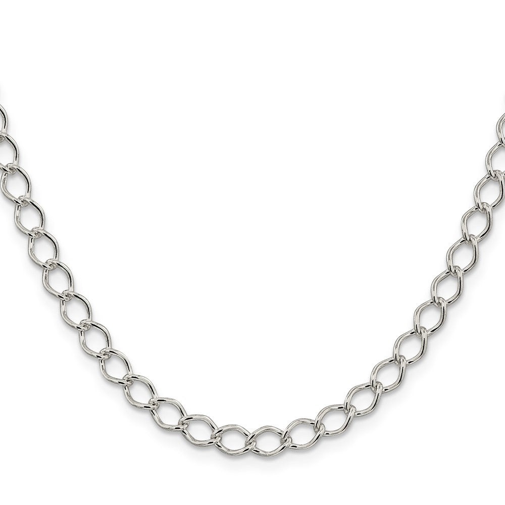 Buy Stylish 5.75mm Sterling Silver Open Curb Chain - High-Quality Design