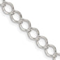 Buy High-Quality 5.75mm Sterling Silver Elegant Open Curb Chain - Stylish Value!-1