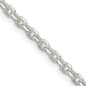 Buy Stylish 2.75mm Diamond-Cut Sterling Silver Forzantine Cable Chain-1
