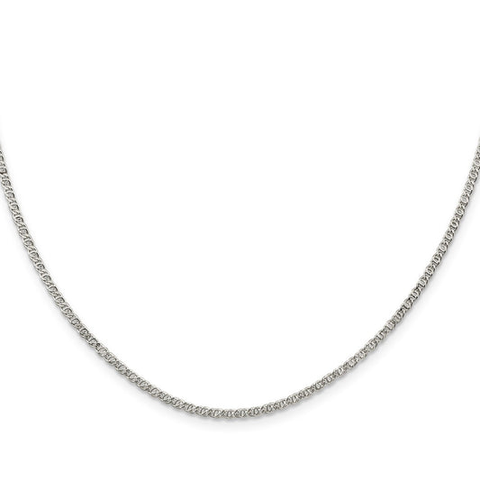 Buy Stylish Sterling Silver 2mm Elegant Anchor Pendant Necklace - Value Design