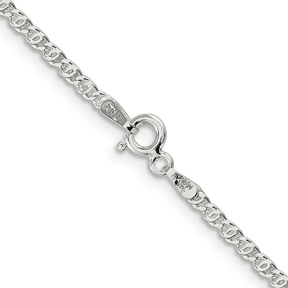 Buy Stylish Sterling Silver 2mm Elegant Anchor Pendant Necklace - Value Design