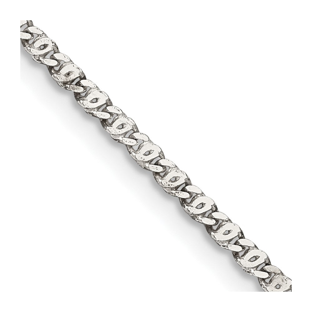 Buy Stylish Sterling Silver 2mm Elegant Anchor Pendant Necklace - Value Design