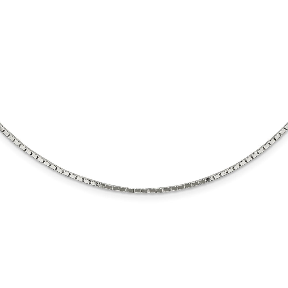 Exclusive 1.5mm Sterling Silver Mirror Box Chain - Stylish and Affordable Value