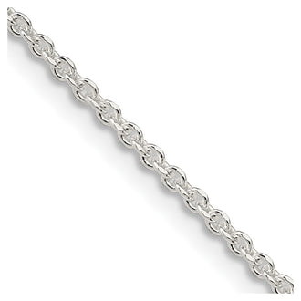 Buy Stylish 1.85mm Diamond-Cut Sterling Silver Forzantine Cable Chain