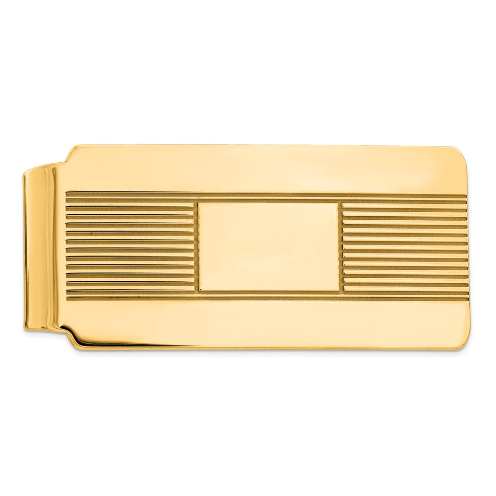 High-Quality Gold-Plated Sterling Silver Money Clip | Stylish & Affordable