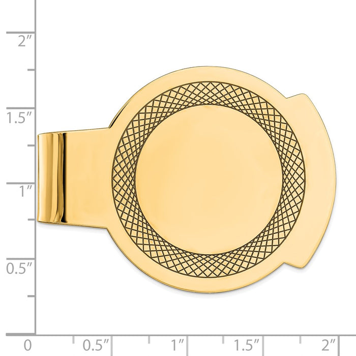Exclusive Gold-Plated Sterling Silver Money Clip | Stylish & Affordable Design-2