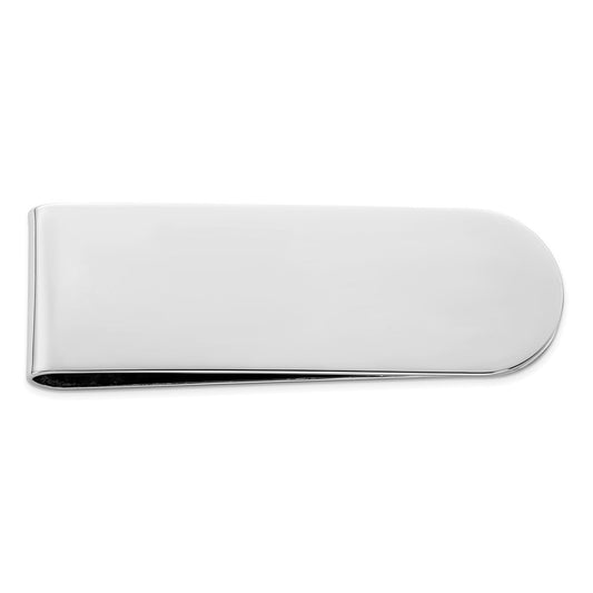 Buy Exclusive Rhodium-Plated Sterling Silver Money Clip - Stylish & Affordable