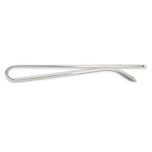 Buy Stylish Rhodium-Plated Sterling Silver Dollar Sign Money Clip - 2.5"
