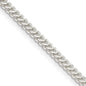 Buy Stylish 2mm Diamond-Cut Square Franco Chain in Sterling Silver - Luxury Value!-4