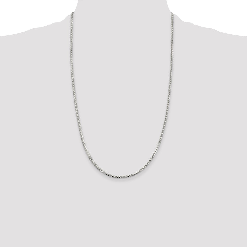 Buy Exclusive 2.55mm Diamond-Cut Square Franco Chain | Stylish Sterling Silver