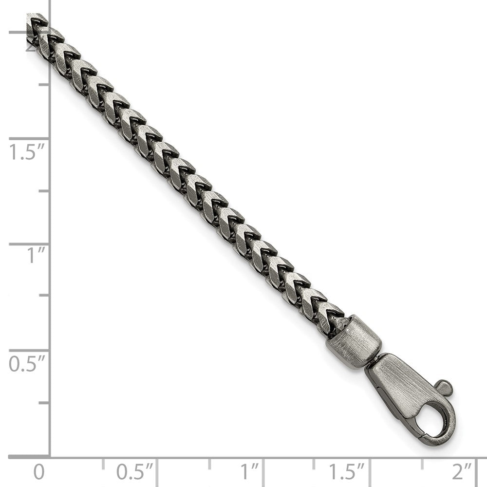 Buy Stylish Antiqued Sterling Silver 3.1mm D/C Square Franco Chain