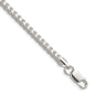 Buy Stylish 4.0mm Diamond-Cut Square Franco Chain in Sterling Silver - Luxury Value!-5