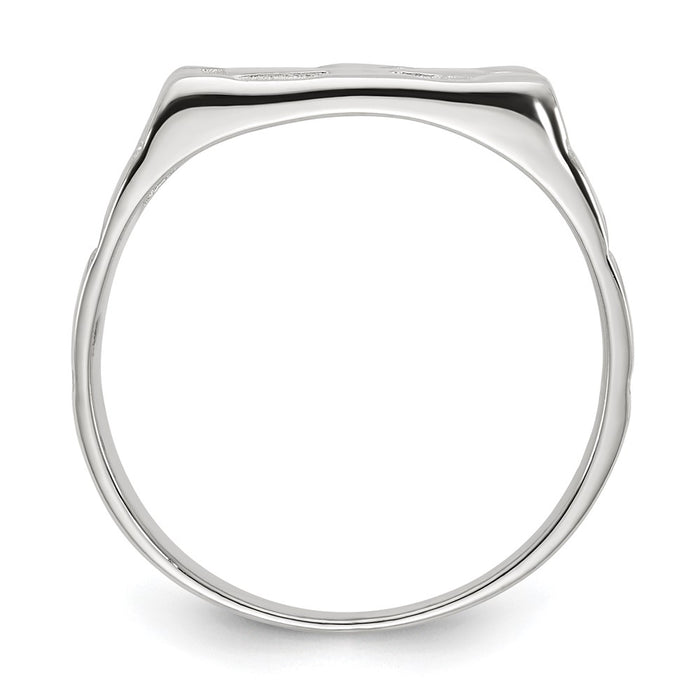 Shop Exclusive Sterling Silver Textured Nugget Ring - Stylish Design, Affordable Price-2