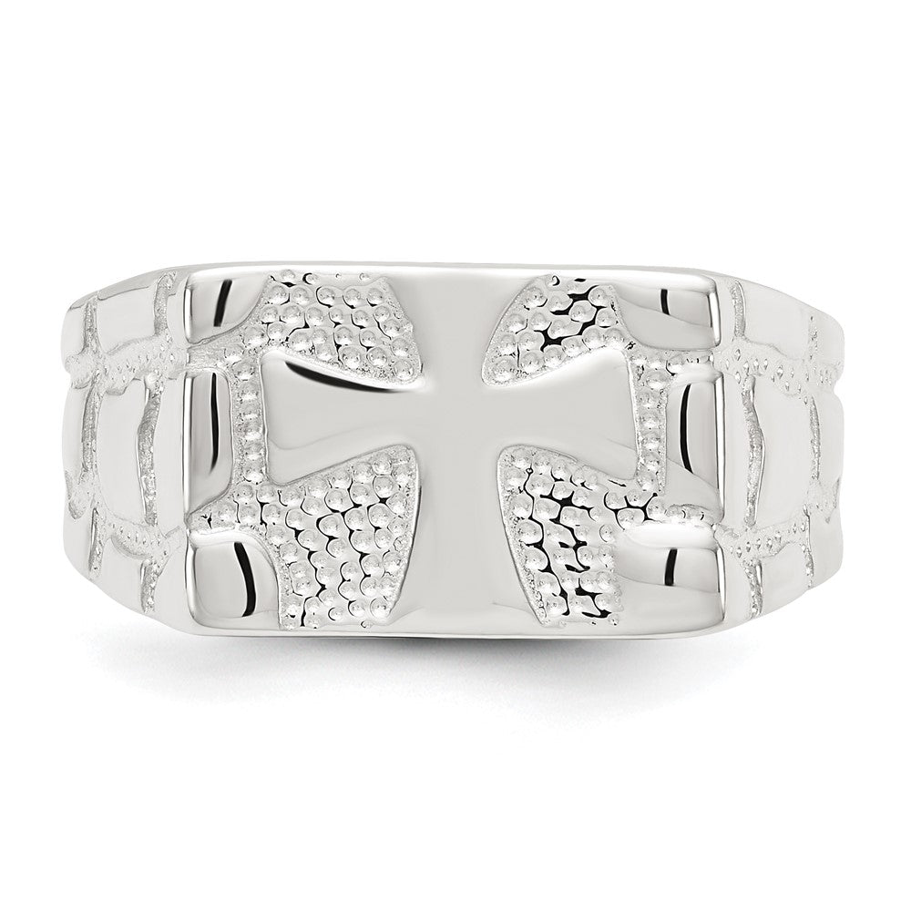 Buy Exclusive Sterling Silver Textured Nugget Ring - Stylish & Affordable!