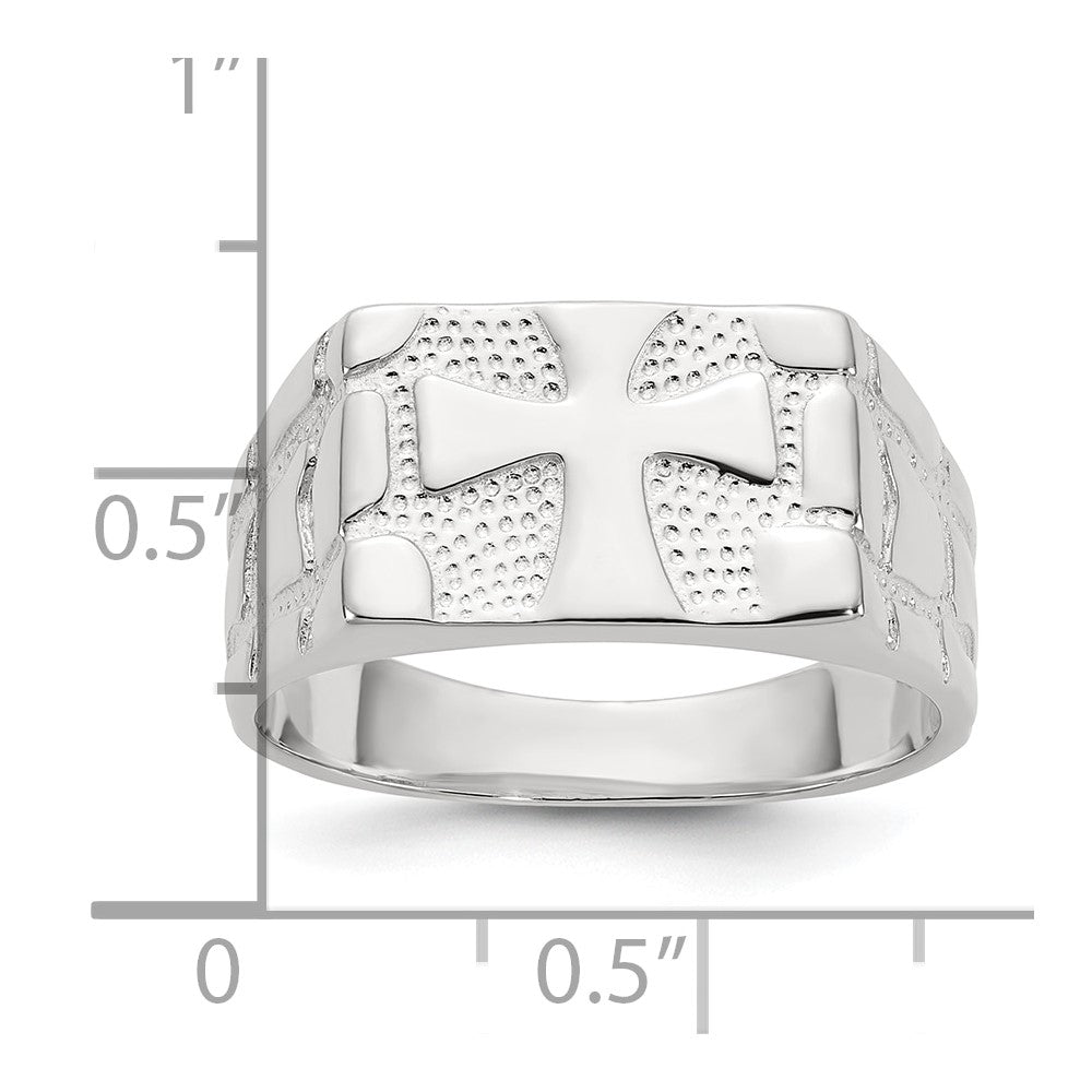 Shop Exclusive Sterling Silver Textured Nugget Ring - Stylish Design, Affordable Price