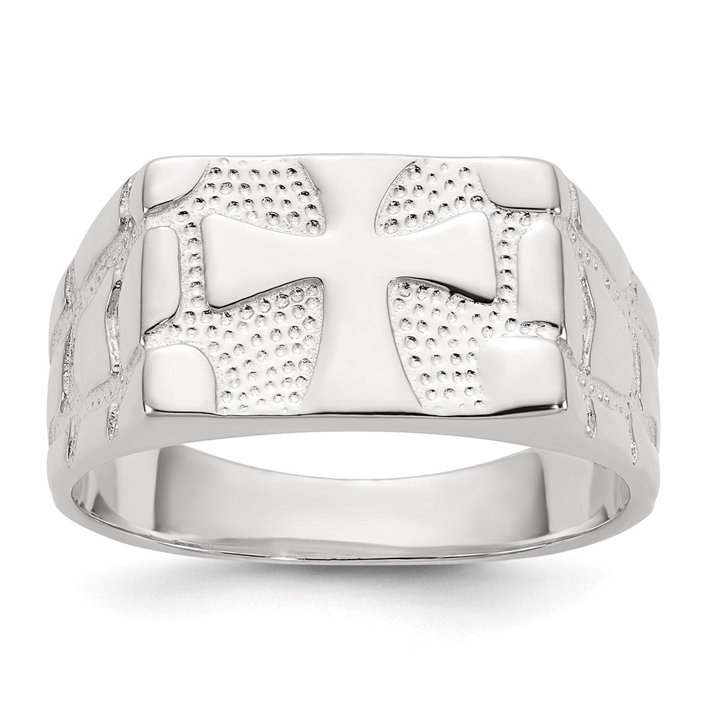 Shop Exclusive Sterling Silver Textured Nugget Ring - Stylish Design, Affordable Price