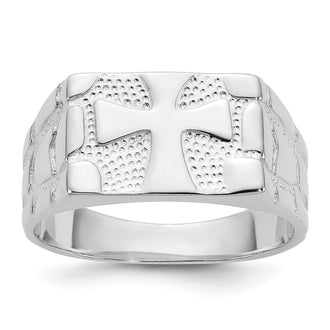 Buy Exclusive Sterling Silver Textured Nugget Ring - Stylish & Affordable Value