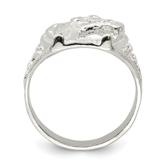 Buy Exclusive Sterling Silver Horseshoe Ring | Stylish Horse Head Design
