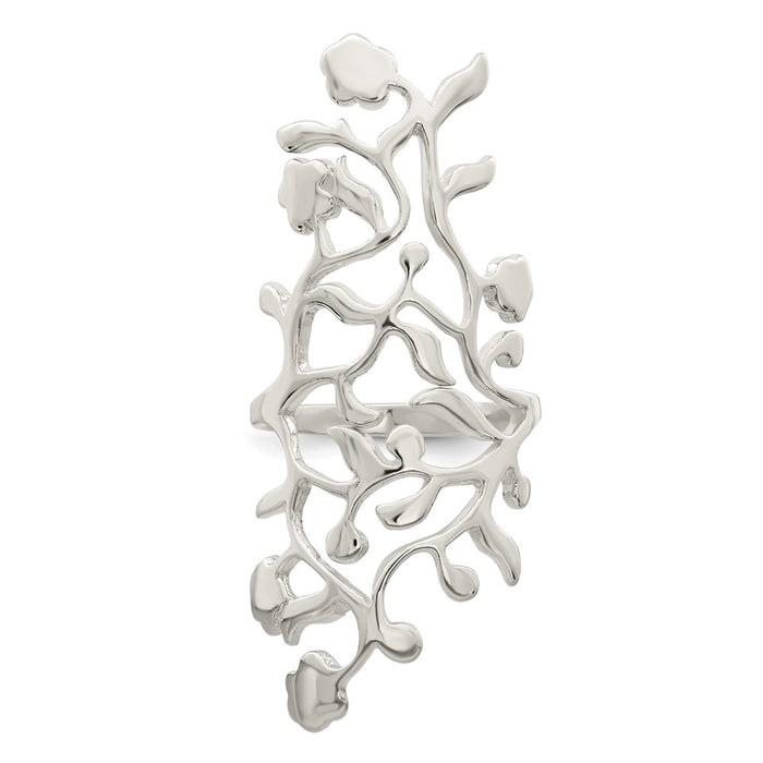 Buy Exclusive Sterling Silver Full Finger Vine Ring - Stylish and Affordable-5
