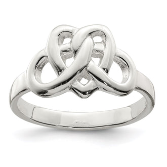 Exclusive Sterling Silver Celtic Heart Ring | Stylish & High-Quality Design
