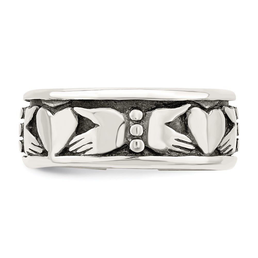 Shop Stylish Sterling Silver Claddagh Ring - Elegant Design, Affordable Price