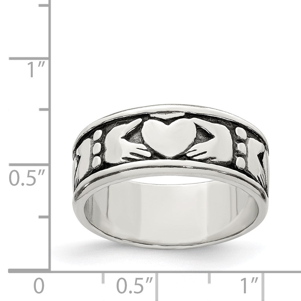 Shop Stylish Sterling Silver Claddagh Ring - Elegant Design, Affordable Price