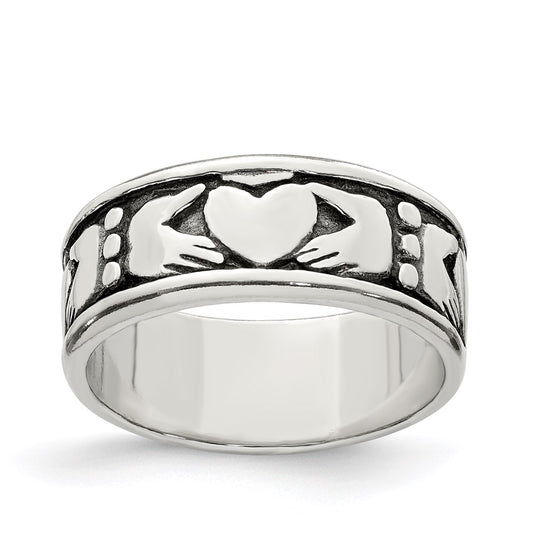 Shop Stylish Sterling Silver Claddagh Ring - Elegant Design, Affordable Price