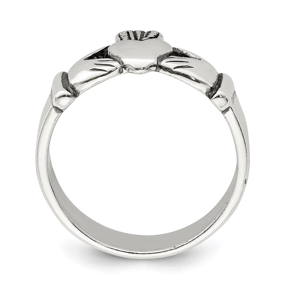 High-Quality Sterling Silver Claddagh Ring - Stylish Design & Affordable Price
