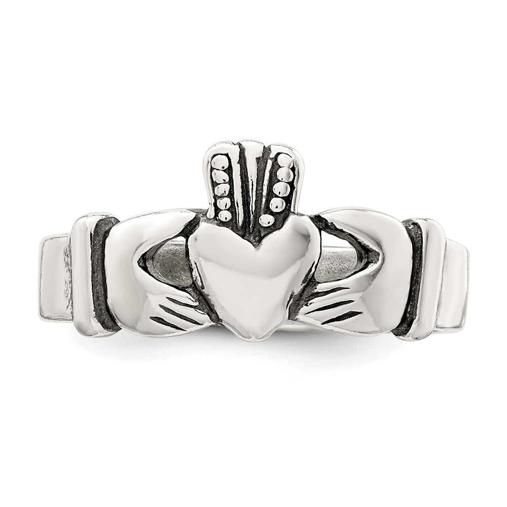 High-Quality Sterling Silver Claddagh Ring - Stylish Design & Affordable Price