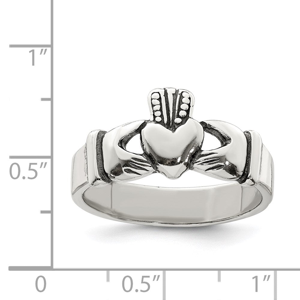 High-Quality Sterling Silver Claddagh Ring - Stylish Design & Affordable Price
