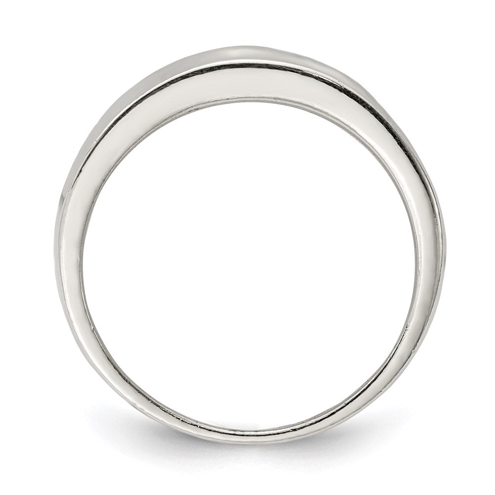 Shop Stylish Polished Sterling Silver Elegant Fancy Ring - 14K Finish, 7g