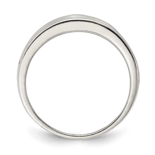 Buy Stylish Polished Sterling Silver Elegant Fancy Ring - Affordable Luxury