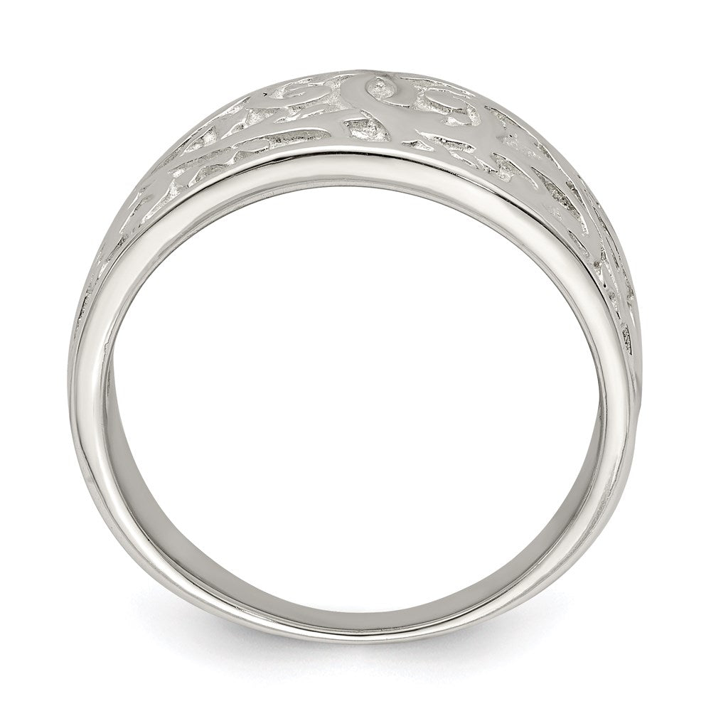 Exclusive Sterling Silver Twisted Swirl Ring - Stylish Design, Affordable Price