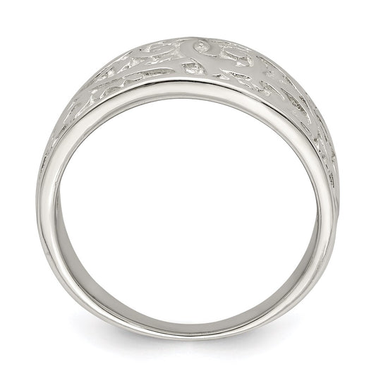 Exclusive Sterling Silver Twisted Swirl Ring - Stylish Design, Affordable Price