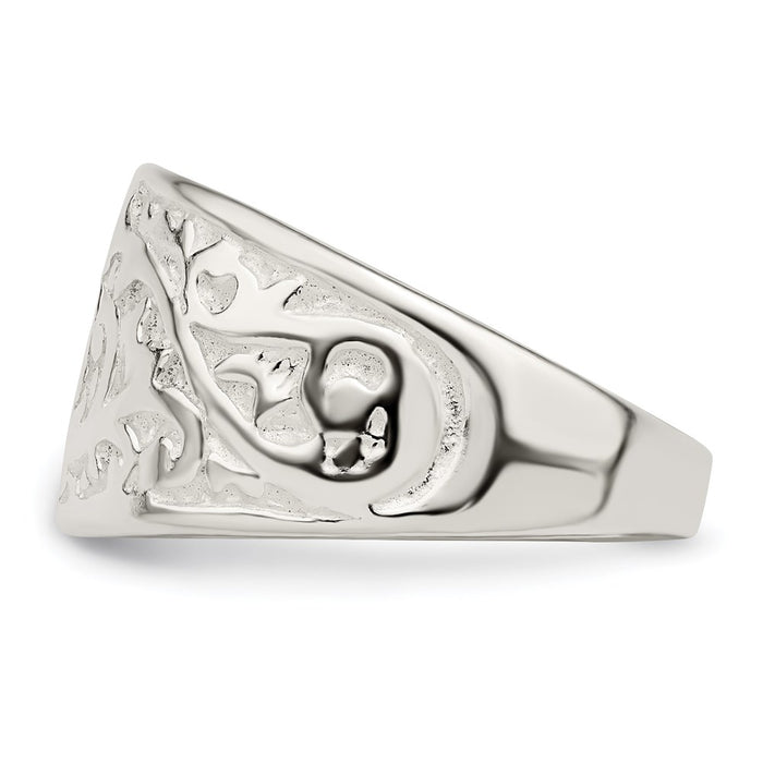 Exclusive Sterling Silver Twisted Swirl Ring - Stylish Design, Affordable Price-3