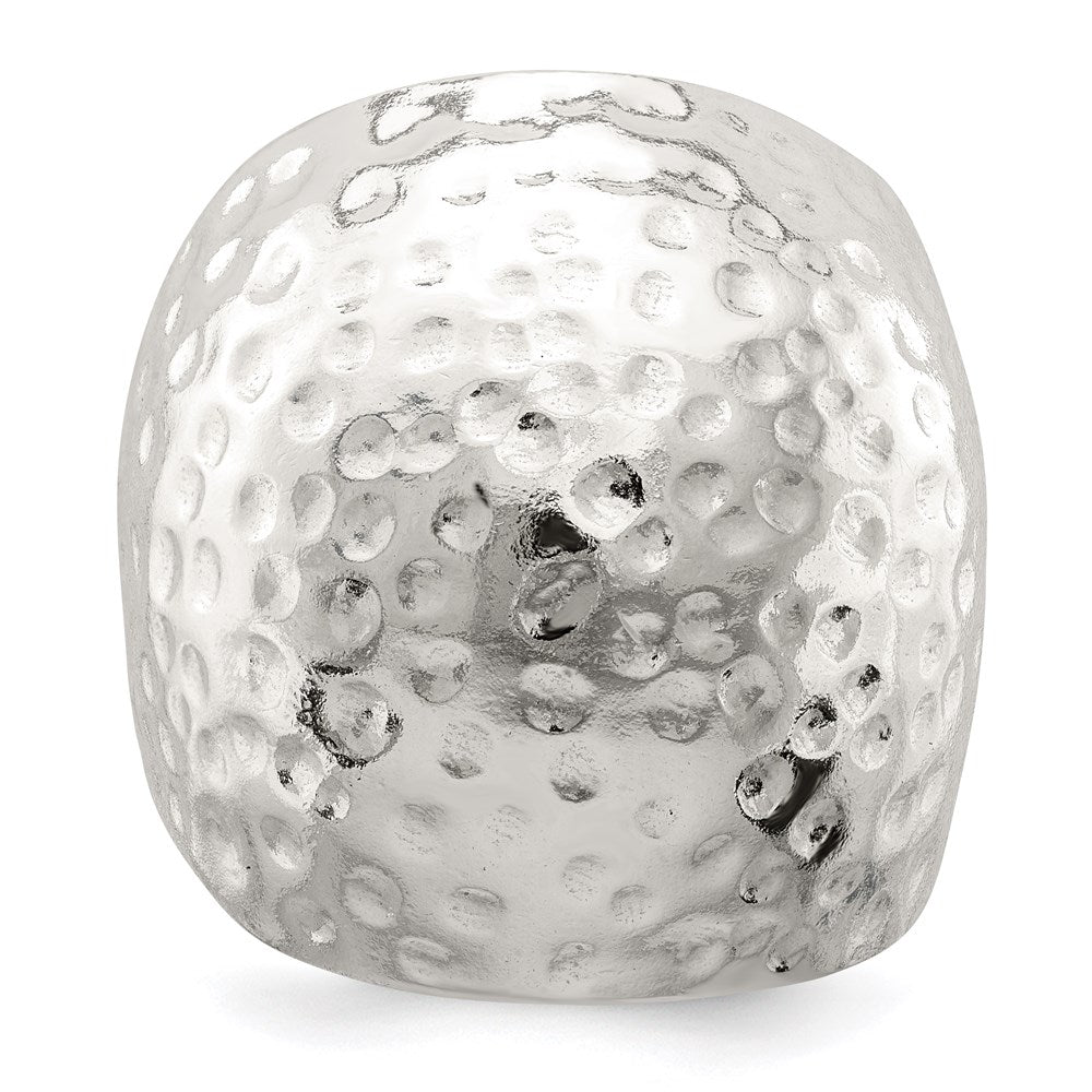 Buy Stylish Textured Dome Ring in Sterling Silver - Affordable Luxury Jewelry