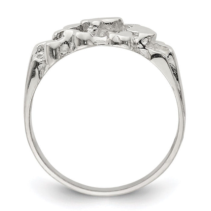 Buy Stylish Sterling Silver Nugget-Style Ring | High-Quality Design-2