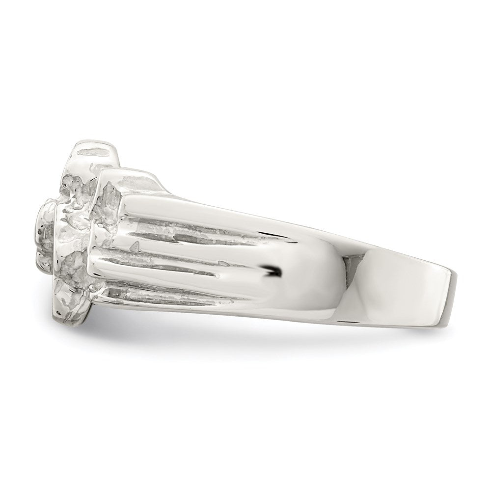 Shop High-Quality Sterling Silver Women's Nugget Ring - Stylish & Affordable!