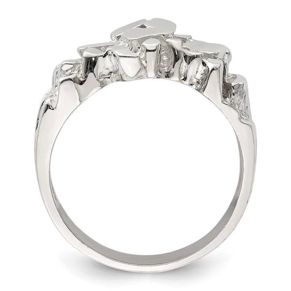 Men's Nugget Ring in Sterling Silver - Style GR1-1018218