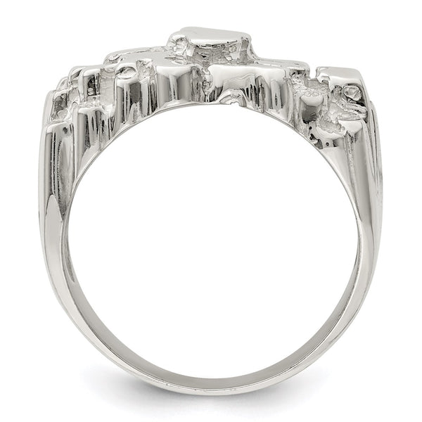 Men's Nugget Ring in Sterling Silver - Style GR1-1018229
