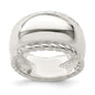 Buy Stylish Twisted Dome Ring in Sterling Silver - Affordable Elegance!-1