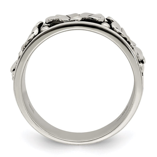 Buy High-Quality Antiqued Sterling Silver Daisy Ring with 14K Gold Accents