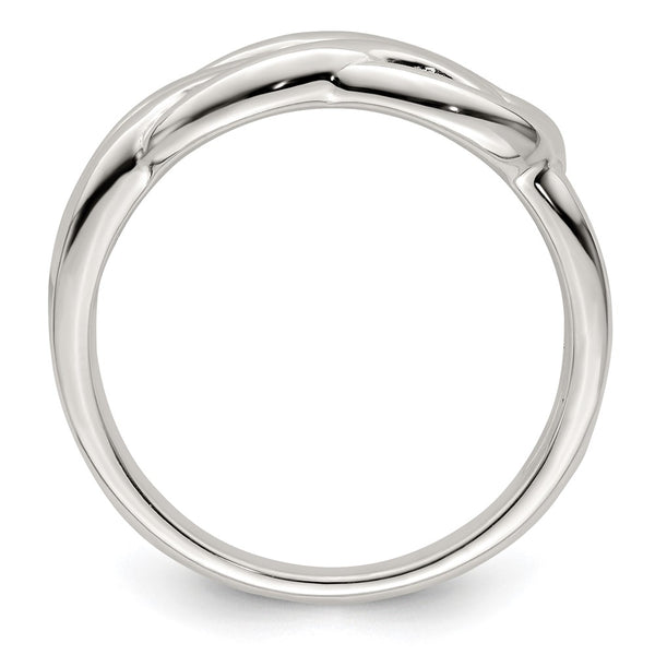 Polished Sterling Silver Celtic Knot Ring
